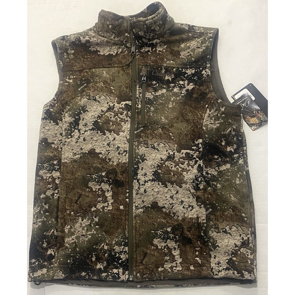 Cabela's Strata Windshear Camouflage Vest. NEW. Medium